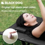 BLACKDOG Portable Camping Cot: Lightweight Comfort Anywhere - Image 4