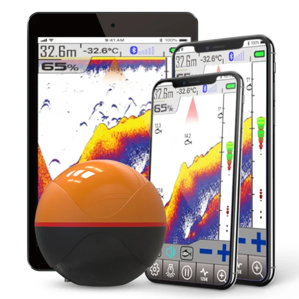Erchang F68 Wireless Fish Finder: Smart Sonar with GPS Magic