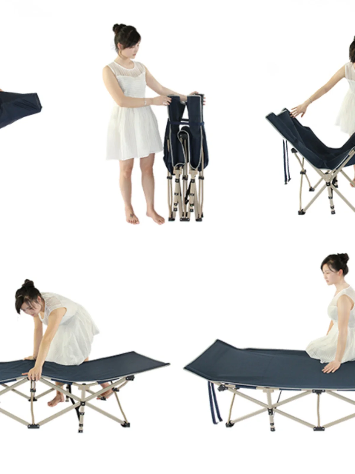 Portable Folding Bed for Office Naps & Outdoor Adventures