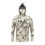 Ultimate HUK Fishing Shirt: UPF 50+ Hooded Sun Protection - Image 2