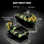 Elevate Your Fishing Game with VWVIVIDWORLD RC Bait Boat - Image 6