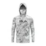 HUK Long Sleeve Fishing Shirt with UPF 50+ Sun Protection