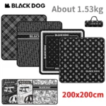 Adventure-Ready BLACKDOG Picnic Mat: Waterproof & Cozy Comfort