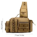 Versatile Fishing Tackle Backpack: Hands-Free Adventure Gear - Image 3