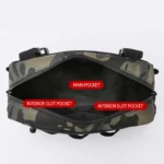 SCIONE Camo Fishing Vest Bag - Ultimate Outdoor Utility Pack - Image 3