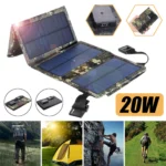 Portable 70 W Waterproof Solar Charger for Outdoor Adventures - Image 4