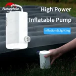 Compact 3-in-1 Air Pump, Light & Power Bank for Camping - Image 2