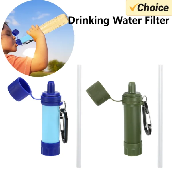 Travel-Ready Water Filter Straw for Safe Hydration Anywhere