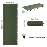 Ultra-Light WESTTUNE Camping Cot: Your Ultimate Sleep Solution - Image 3