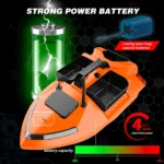 MBLN 40 GPS RC Bait Boat - Night Fishing, 2 KG Load, 500 m Range - Image 2