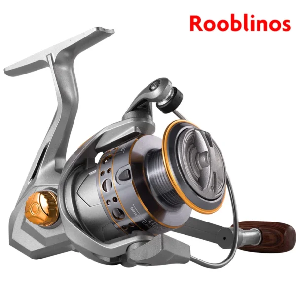 Versatile Rooblinos LD Fishing Reel for Salt & Freshwater Adventures