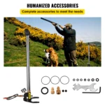 SucceBuy 3 Stage PCP Pump + Pressure Gauge 4500PSI Tire Kayak Ball Inflatable Air Gun Filling Stirrup High Pressure Hand Pump - Image 6