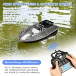 Elevate Your Fishing with C118 GPS Remote Bait Boat - Image 4