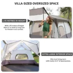 Cape8.3 Quick-Open Tent for 6-8 - Waterproof & Windproof Adventure - Image 4