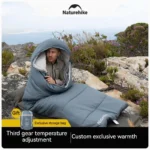 Versatile Double Layer Sleeping Bag with Removable Flannel Liner