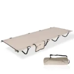 Ultralight 150 kg Camping Cot: Compact, Widened Comfort Bed - Image 5