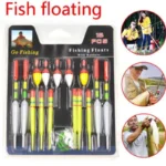 Versatile 15-Piece Fishing Float Set for All Water Adventures