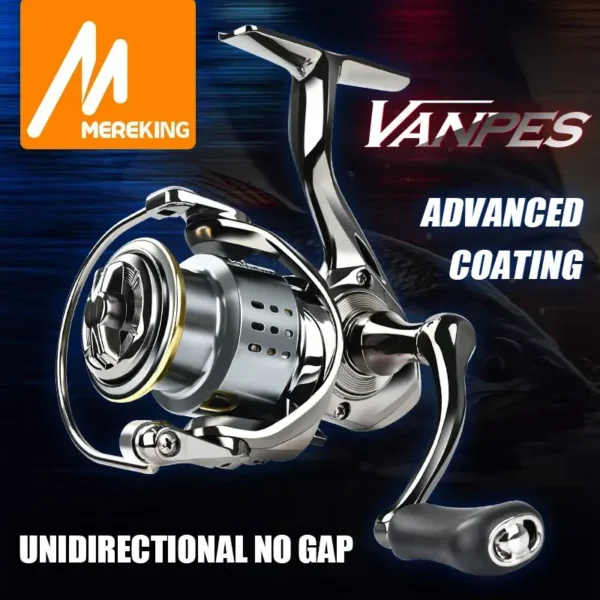 Ultimate MEREDITH VANPES Fishing Reel: Smooth, Rust-Free Power