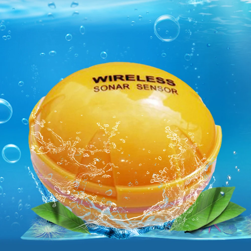 Bluetooth-Compatible Wireless Sonar Fish Finder for Effortless Depth Detection