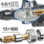 Ultimate Sougayilang Fishing Reel: 25 KG Drag, 13+1 BB Power - Image 5