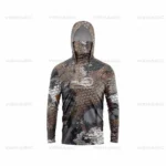 Ultimate UPF 50 Fishing Shirt with Hood & Face Mask Gear - Image 4