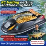 HJ817 RC Bait Boat: Smart Fishing with GPS & Auto Return - Image 2