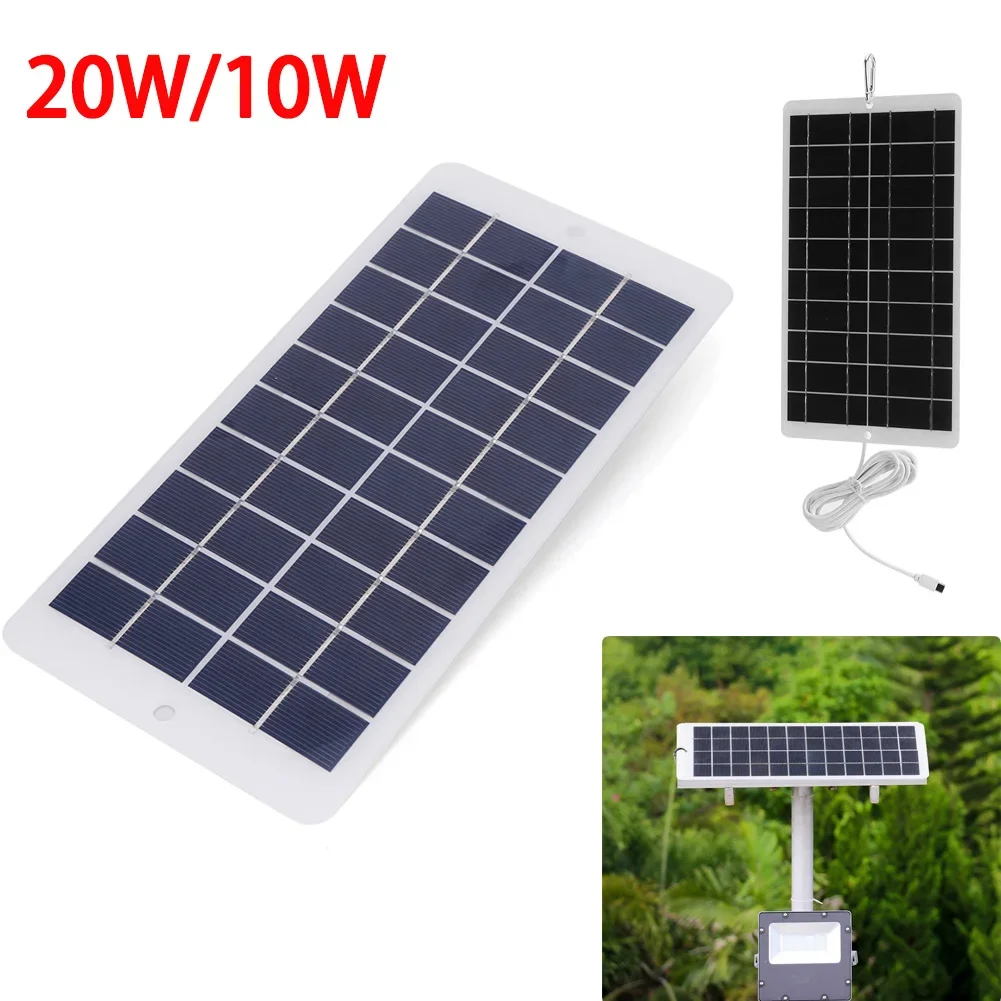 Adventure-Ready 10 W Solar Charger: Waterproof & Lightweight