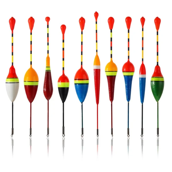 Trout Fishing Made Easy: 10 Durable Oval Foam Buoys