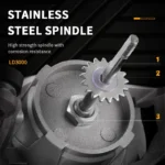 Versatile Rooblinos LD Fishing Reel for Salt & Freshwater Adventures - Image 4