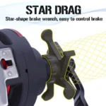 Sougayilang Baitcasting Reel - 28 kg Drag, Smooth Trolling Action - Image 4