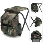 Versatile Camouflage Backpack Chair for Ultimate Outdoor Comfort - Image 3