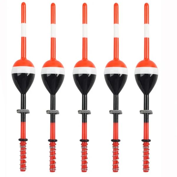 Balsa Fishing Floats - 5 Slip Bobbers for Crappie & Panfish