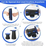 Lightweight Portable Folding Stool for Ultimate Outdoor Comfort - Image 5