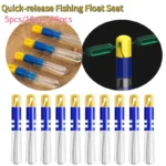 Quick-Release Fishing Float Seats - Silicone Comfort & Stability
