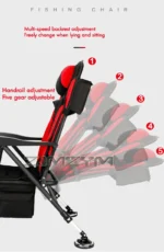 Ultimate Outdoor Folding Fishing Chair for Relaxed Adventures - Image 4