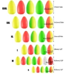 Vibrant EVA Fishing Foam Floats - 10/30 pcs for Success - Image 2