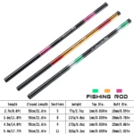 Sougayilang Ultra-Light Telescopic Carp Fishing Rod - 5 m Flexibility - Image 2