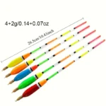 High-Visibility Fishing Float Set with Durable Copper Heads - Image 4