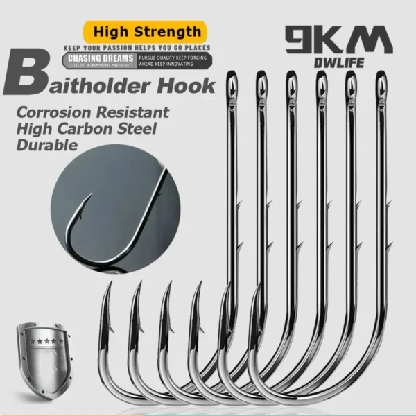 Ultimate 9 KM Baitholder Hooks for Unmatched Fishing Success