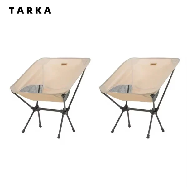 TARKA Lightweight Folding Camping Chairs for Ultimate Comfort