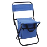 Comfortable Camping Chair with Retractable Backrest & Bag - Image 6