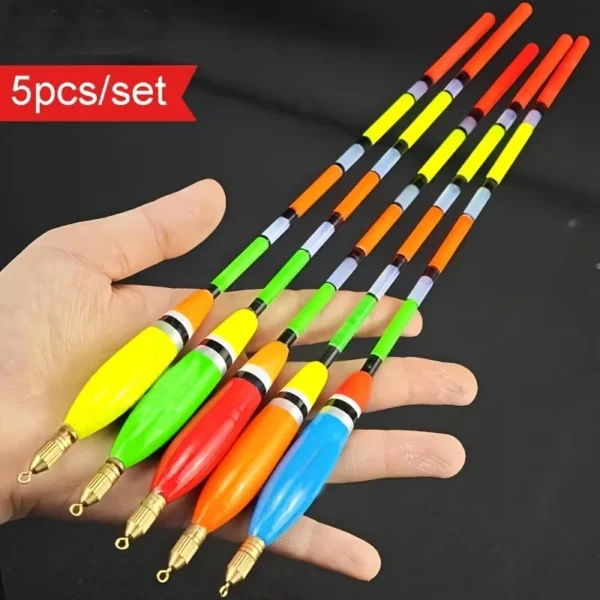 High-Visibility Fishing Float Set with Durable Copper Heads