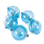 Transparent Bead Fishing Floats Set - 5 Durable ABS Bubbles - Image 2