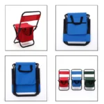 Comfortable Camping Chair with Retractable Backrest & Bag - Image 3