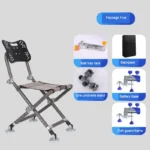 Adventure-Ready Fishing Chair: Waterproof & Adjustable Comfort