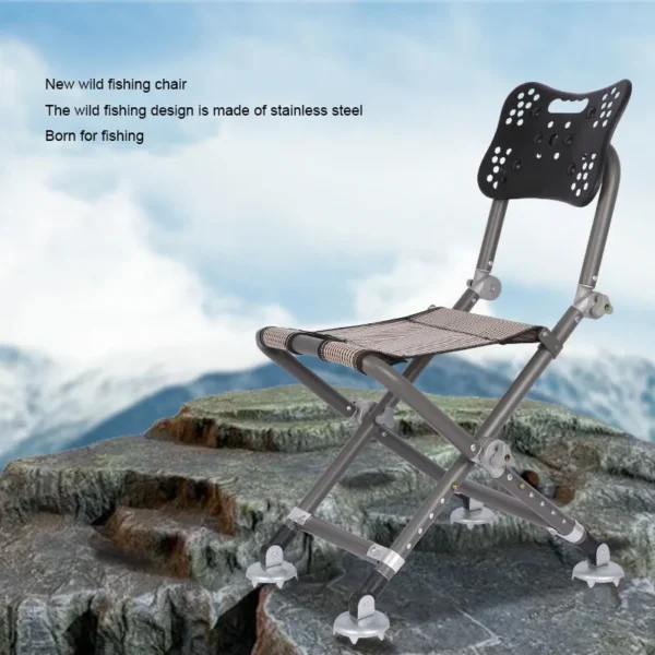 Adventure-Ready Fishing Chair: Waterproof & Adjustable Comfort
