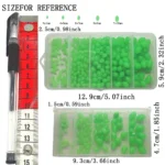 Luminous Olive Green Fishing Beads - Enhance Your Catch! - Image 5