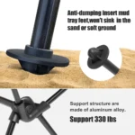 Ultimate Comfort Folding Camping Chair with Headrest - WEST TUNE - Image 5