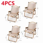 Chic Khaki Folding Chair for Ultimate Outdoor Comfort