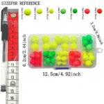 Vibrant 61-Piece Foam Buoys for Enhanced Fishing Success - Image 5